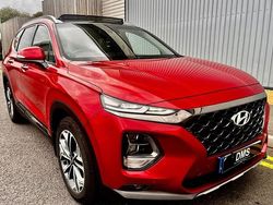 Orange Used 2018 Hyundai Santa Fe Premium SE SUV | £17,750 (Fair price)