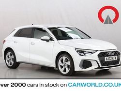 White Used 2022 Audi A3 Sportback e-tron S-Line Hatchback | £17,400 (Fair price)