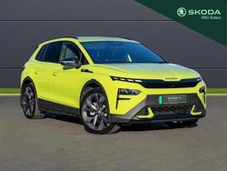 Hyper green Used 2025 Skoda Elroq vRS SUV | £37,495 (Fair price)