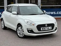 White Used 2018 Suzuki Swift SZ-T Hatchback | £8,165 (Fair price)