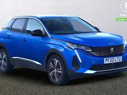 Blue Used 2022 Peugeot 3008 Allure Premium Estate | £19,199 (Fair price)