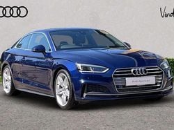 Blue Used 2020 Audi A5 S-Line Coupe | £18,111 (Good price)