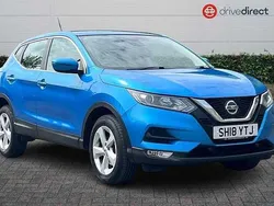 Blue Used 2017 Nissan Qashqai Acenta SUV | £8,800 (Good price)