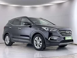 Black Used 2017 Hyundai Santa Fe Premium SUV | £12,330 (Fair price)