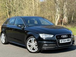 Black Used 2015 Audi A3 S-Line Hatchback | £13,250 (Fair price)