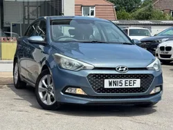 Blue Used 2015 Hyundai i20 SE Hatchback | £10,995 (Fair price)