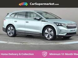 Silver Used 2021 Skoda Enyaq iV Lounge SUV | £19,976 (Good price)