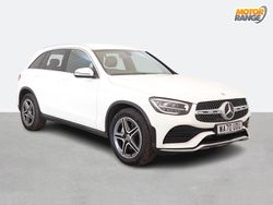 White Used 2020 Mercedes GLC220 AMG line Estate | £25,795 (Good price)