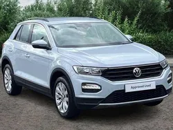 White silver Used 2019 VW T-Roc SE SUV | £13,795 (Fair price)