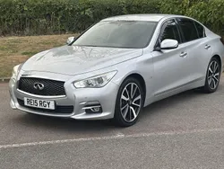 Silver Used 2015 Infiniti Q50 Premium Sedan | £6,800 (Fair price)