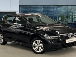 Deep black pearl Used 2021 VW Golf VIII Life Hatchback | £16,022 (Fair price)