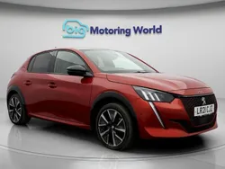 Red Used 2021 Peugeot e-208 Premium Hatchback | £11,400 (Fair price)
