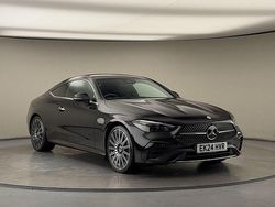 Obsidian black Used 2024 Mercedes CLE300 AMG line Coupe | £46,250 (Fair price)