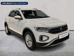 White Used 2022 VW T-Roc Life SUV | £18,220 (Fair price)