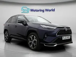 Blue/black Used 2022 Toyota RAV4 Hybrid SUV | £30,800 (Fair price)