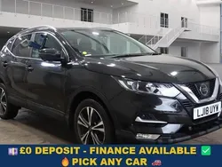 Black Used 2018 Nissan Qashqai N-Connecta SUV | £9,799 (Good price)