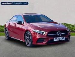 Red Used 2022 Mercedes A180 Executive Sedan | £22,442 (Fair price)