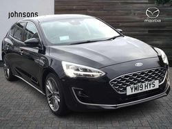 Black Used 2019 Ford Focus Vignale Hatchback | £12,361 (Fair price)