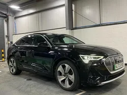 Black Used 2022 Audi e-tron S-Line SUV | £23,777 (Fair price)
