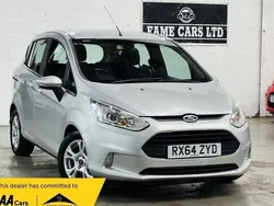 Silver Used 2014 Ford B-MAX Zetec MPV | £5,800 (Good price)