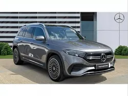 Grey Used 2022 Mercedes EQB350 AMG line SUV | £35,144 (Expensive)