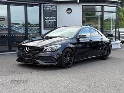 Black Used 2018 Mercedes CLA220 AMG line Sedan | £15,995 (A bit pricey)