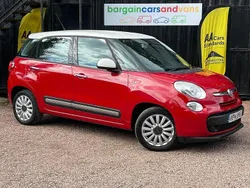 Red Used 2014 Fiat 500L Pop Star MPV | £3,280 (Fair price)