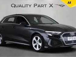 Black Used 2020 Audi A3 Sportback S-Line Hatchback | £15,875 (Fair price)