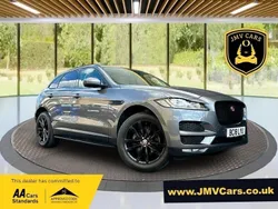 Grey Used 2018 Jaguar F-Pace R-Sport SUV | £17,475 (Fair price)