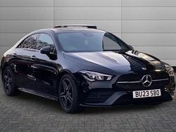 Black Used 2023 Mercedes CLA180 AMG Line Premium Sedan | £25,990 (Fair price)