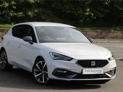 White Used 2024 Seat Leon FR Sport Hatchback | £24,995 (Expensive)