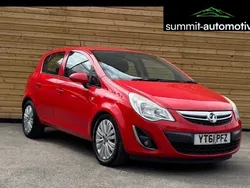 Red Used 2011 Vauxhall Corsa Excite Hatchback | £2,490 (Good price)