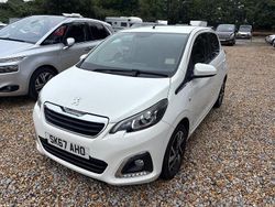 White Used 2017 Peugeot 108 Allure Hatchback | £5,495 (Fair price)