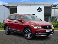 Kings red Used 2022 VW Tiguan Elegance SUV | £21,799 (Good price)