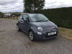 Grey Used 2021 Fiat 500 Launch Edition Hatchback | £9,995 (Fair price)