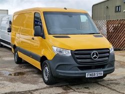 Yellow Used 2018 Mercedes Sprinter Van | £10,199 (Fair price)