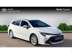 White Used 2024 Toyota Corolla Sport Estate | £24,247 (Fair price)