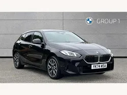 Black Used 2025 BMW 120 Sport Line Hatchback | £25,795