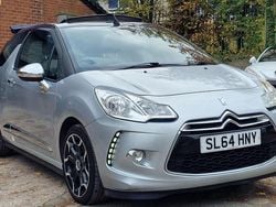 Silver Used 2014 Citroën DS3 Cabriolet Cabriolet | £3,395 (Good price)