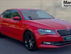 Corrida red Used 2016 Skoda Superb Hatchback | £13,290 (Fair price)