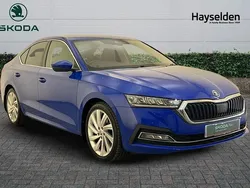 Blue Used 2022 Skoda Octavia SE L Hatchback | £18,395 (Fair price)