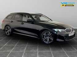 Black Used 2022 BMW 330e M Sport Estate | £17,495