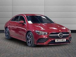 Red Used 2021 Mercedes CLA35 AMG Coupe | £27,995 (Super price)