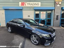 Black Used 2018 Mercedes E220 AMG line Sedan | £13,950 (Good price)