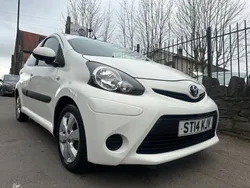 White Used 2014 Toyota Aygo Hatchback | £4,995 (Good price)