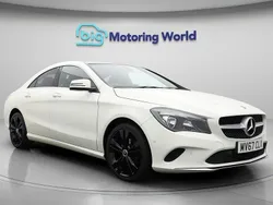 White Used 2017 Mercedes CLA200 Sedan | £11,200 (Fair price)