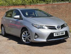 Silver Used 2013 Toyota Auris Multidrive S Hatchback | £6,375 (Fair price)