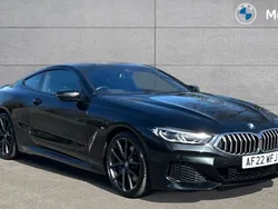 Black sapphire Used 2022 BMW 840 M Sport Coupe | £40,881 (Fair price)