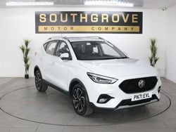 White Used 2021 MG ZS Exclusive Sedan | £11,689 (Fair price)