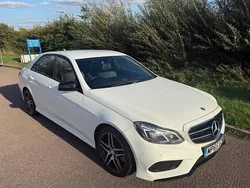 White Used 2016 Mercedes E220 AMG Sedan | £8,999 (Good price)
